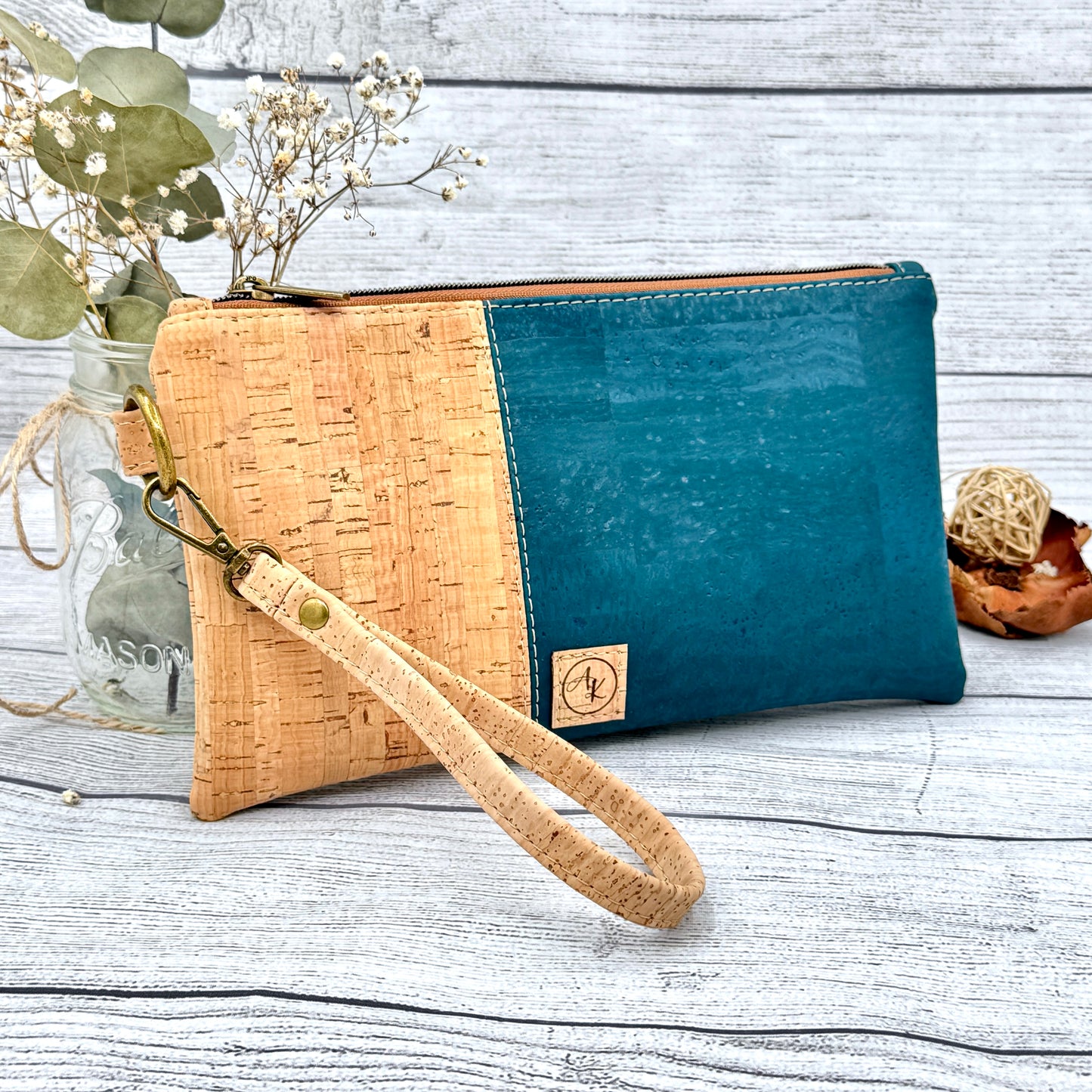 Classic Clutch - Teal