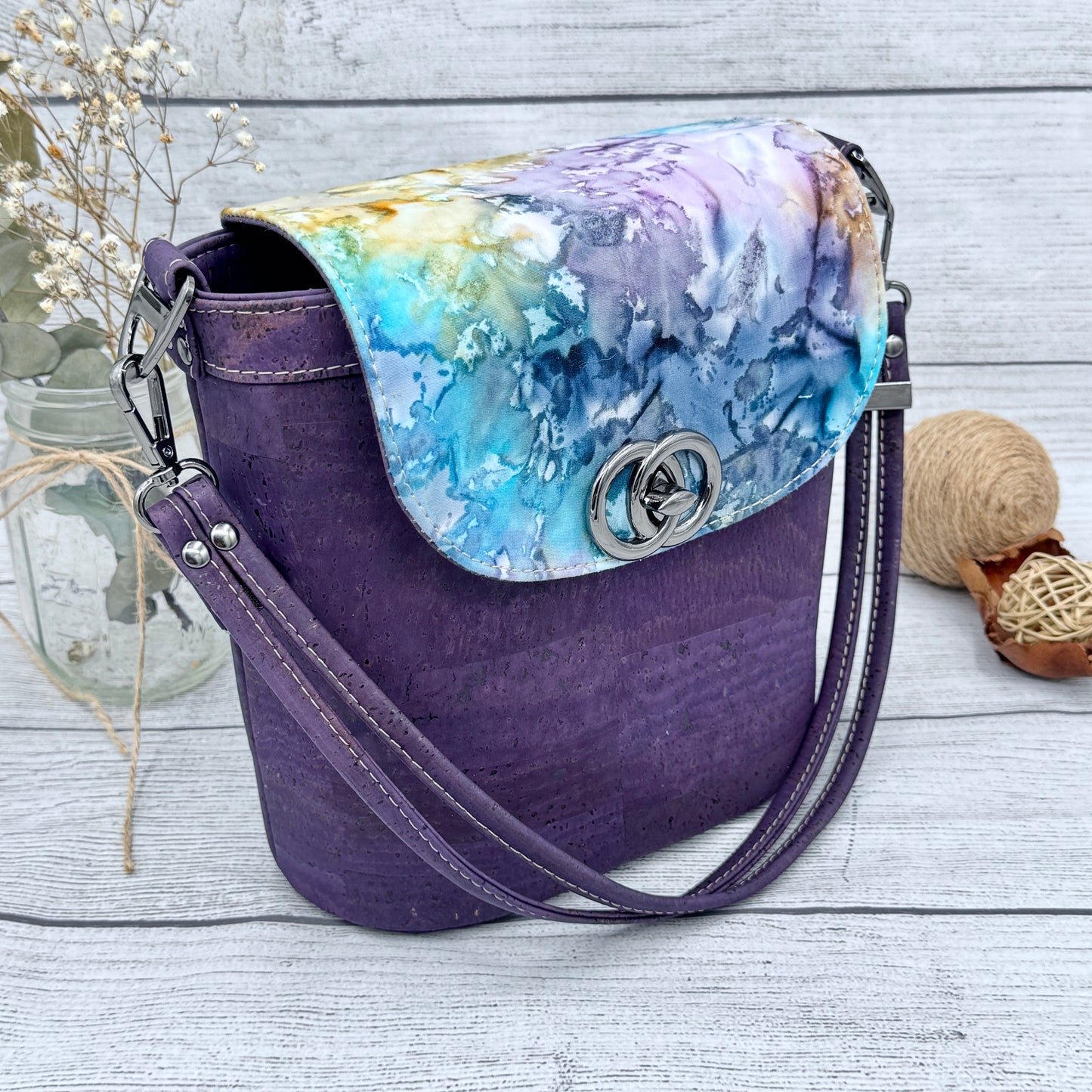 Baby Bucket Bag - Eggplant