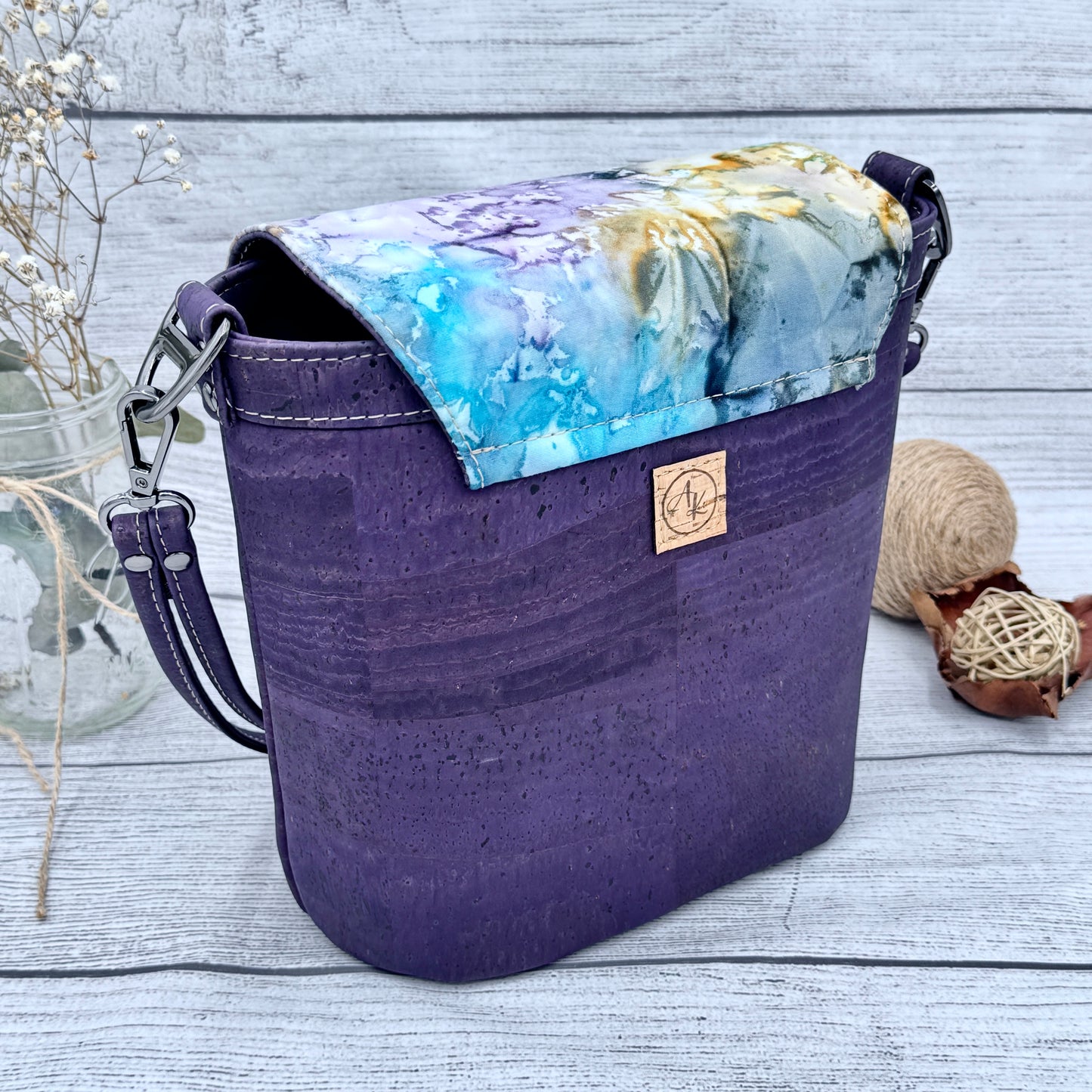 Baby Bucket Bag - Eggplant