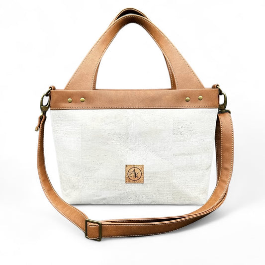 Coupeville Tote - White & Tan