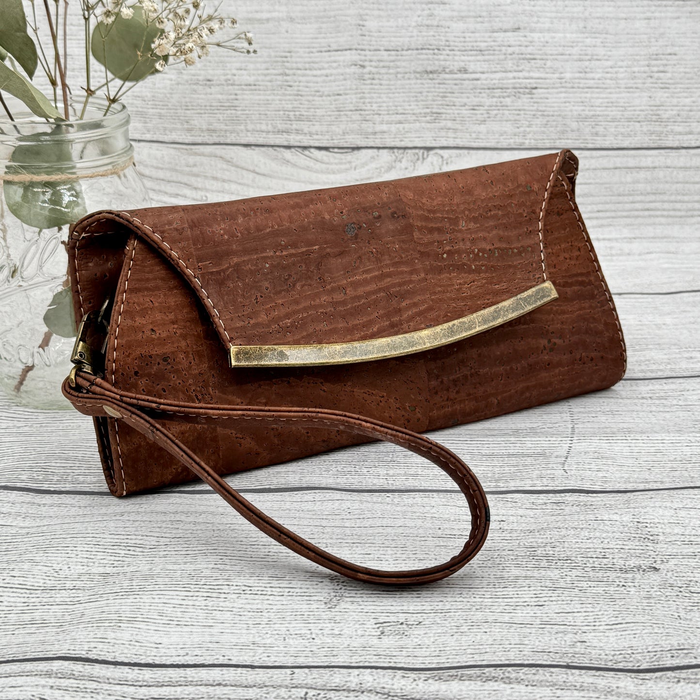 Deana Clutch - Brown