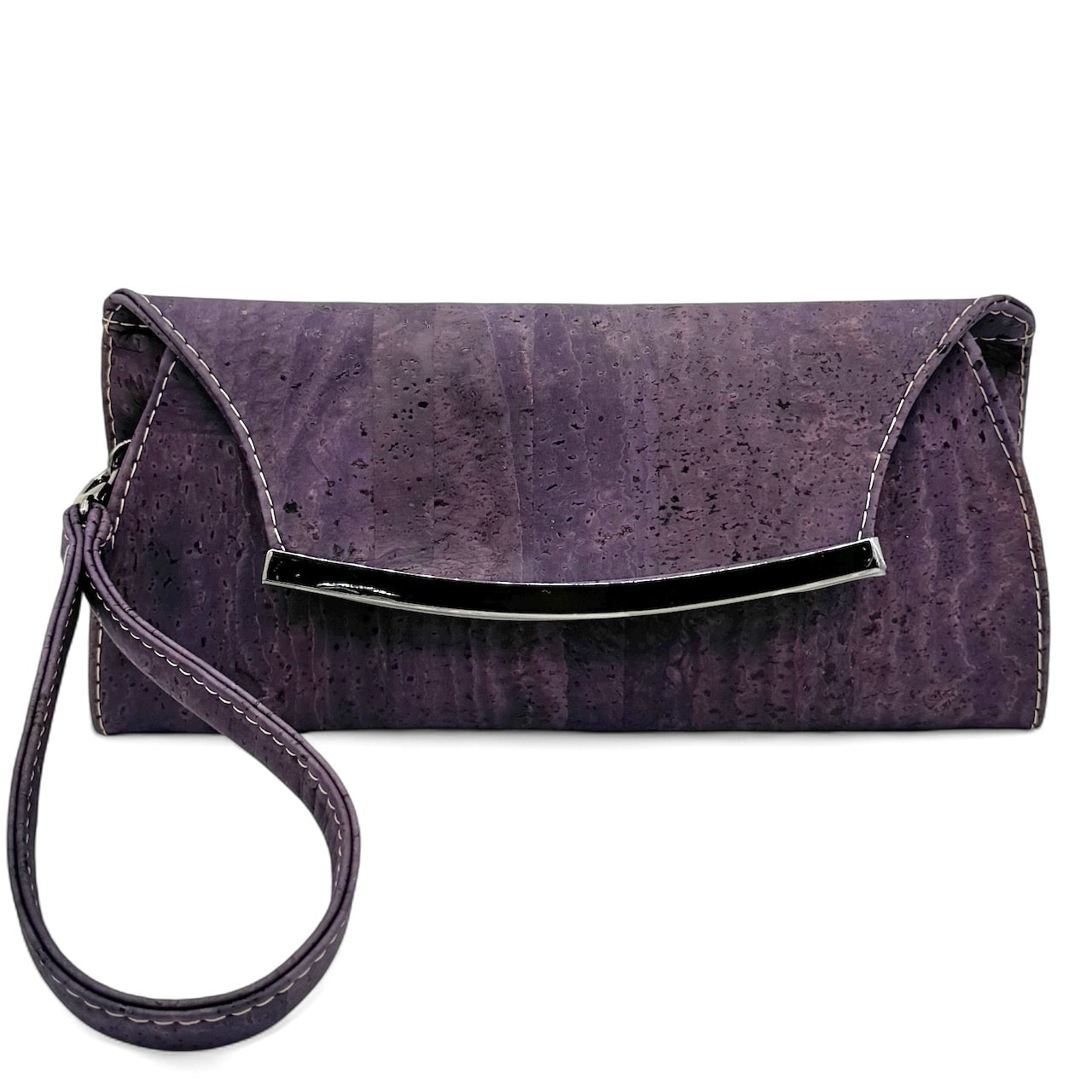 Deana Clutch - Eggplant