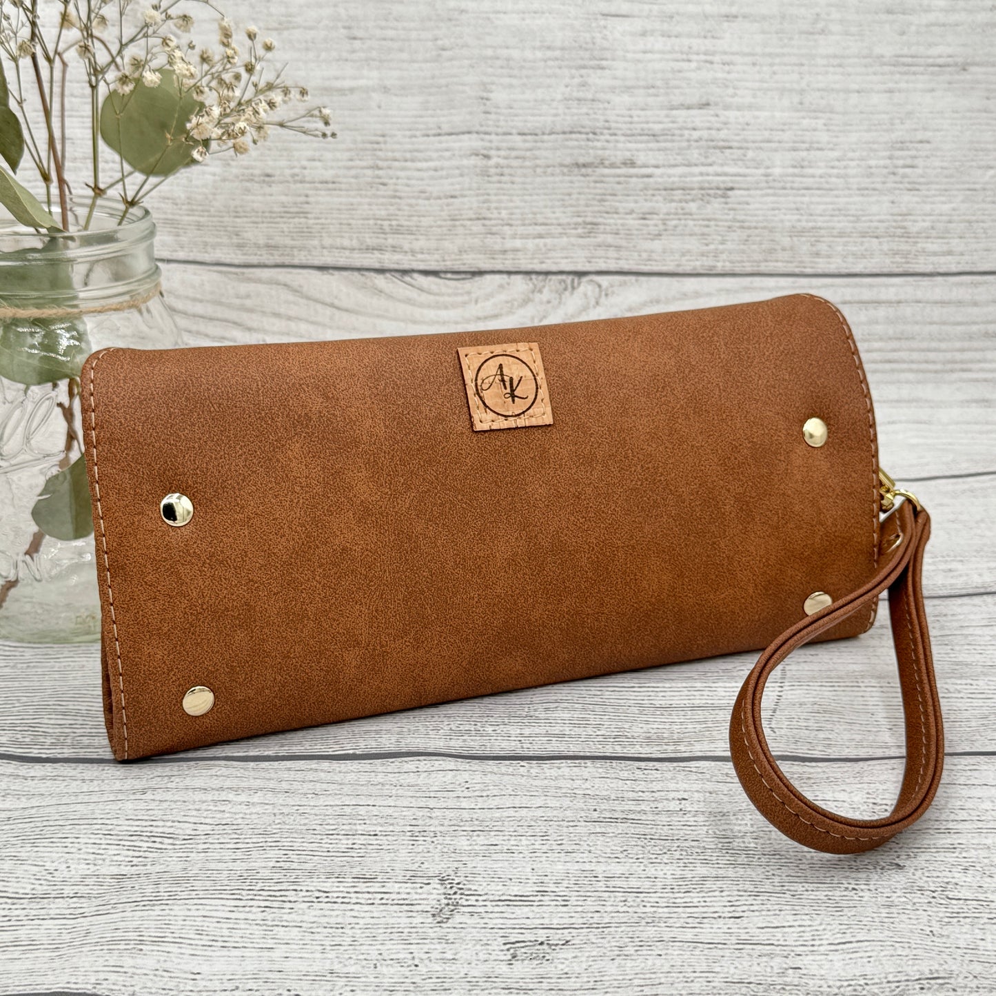 Deana Clutch - Tan