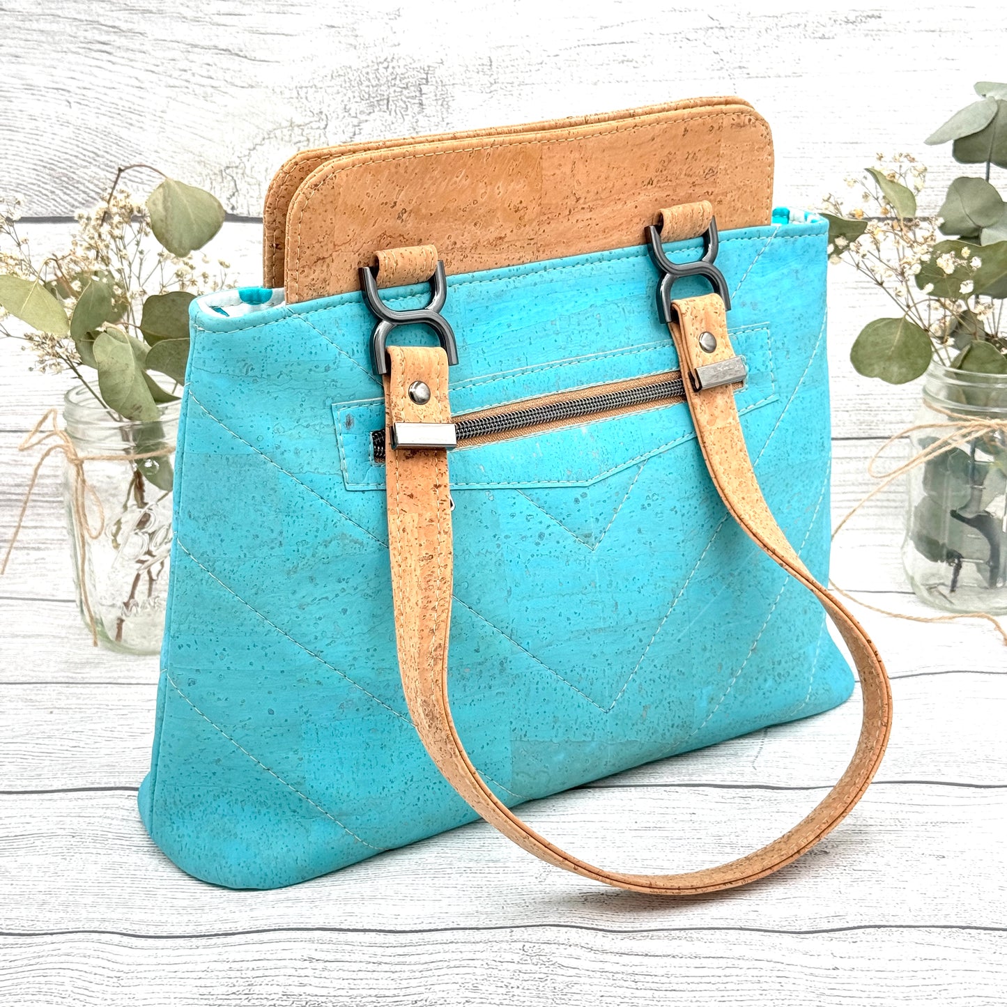 Issa Handbag - Ocean Blue