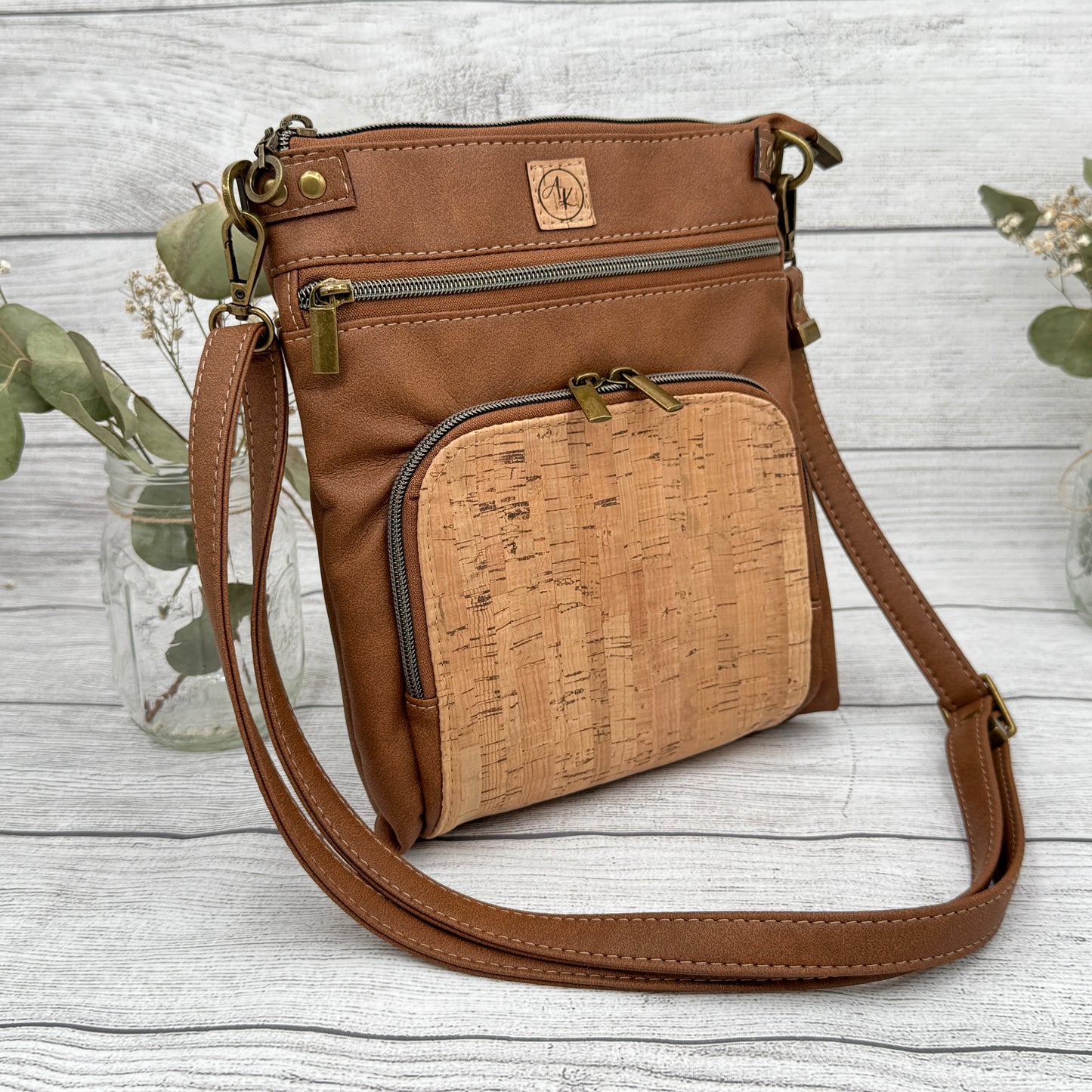 Kaylee Crossbody - Tan