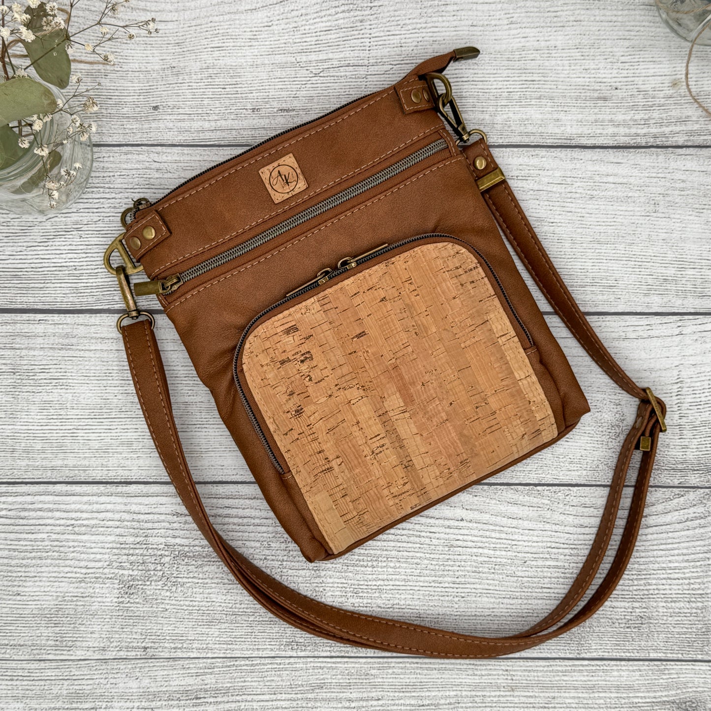 Kaylee Crossbody - Tan