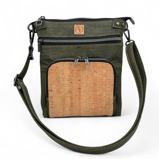 Kaylee Crossbody - Dark Green