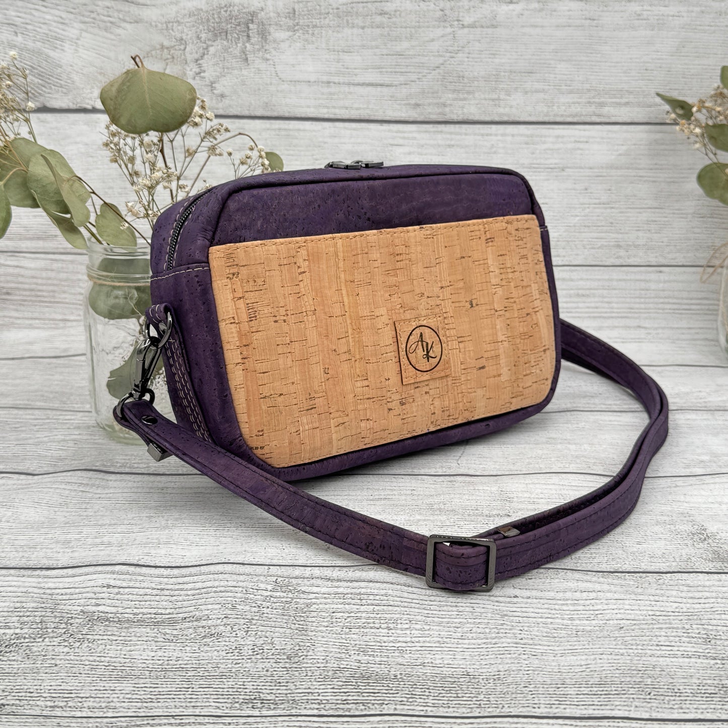 Catalina Crossbody - Eggplant