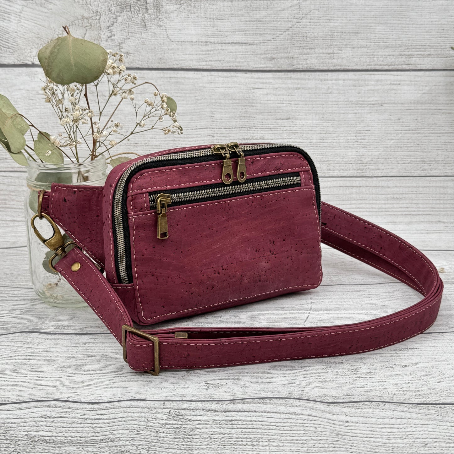 Belt Bag (Small) - Matte Wine