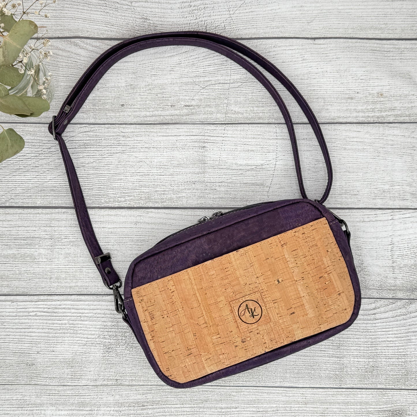 Catalina Crossbody - Eggplant