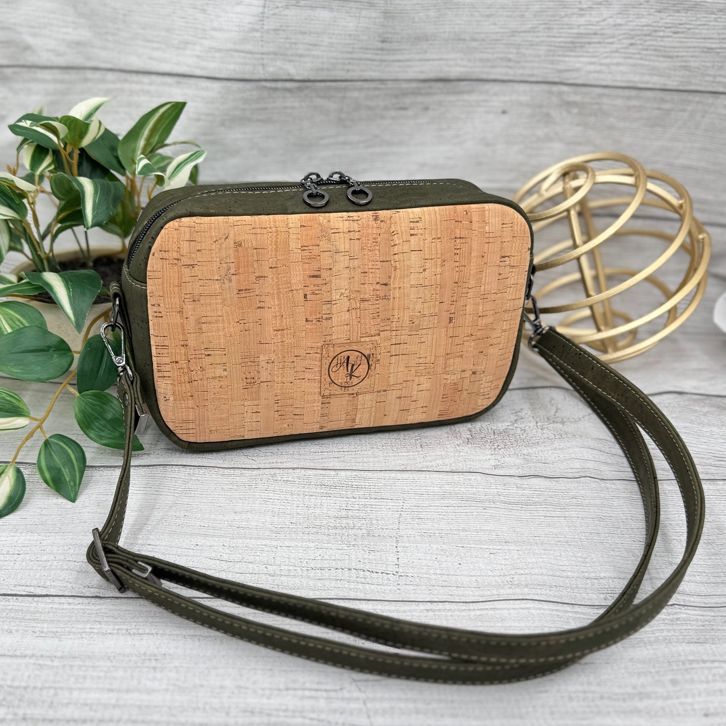 Catalina Crossbody - Dark Green