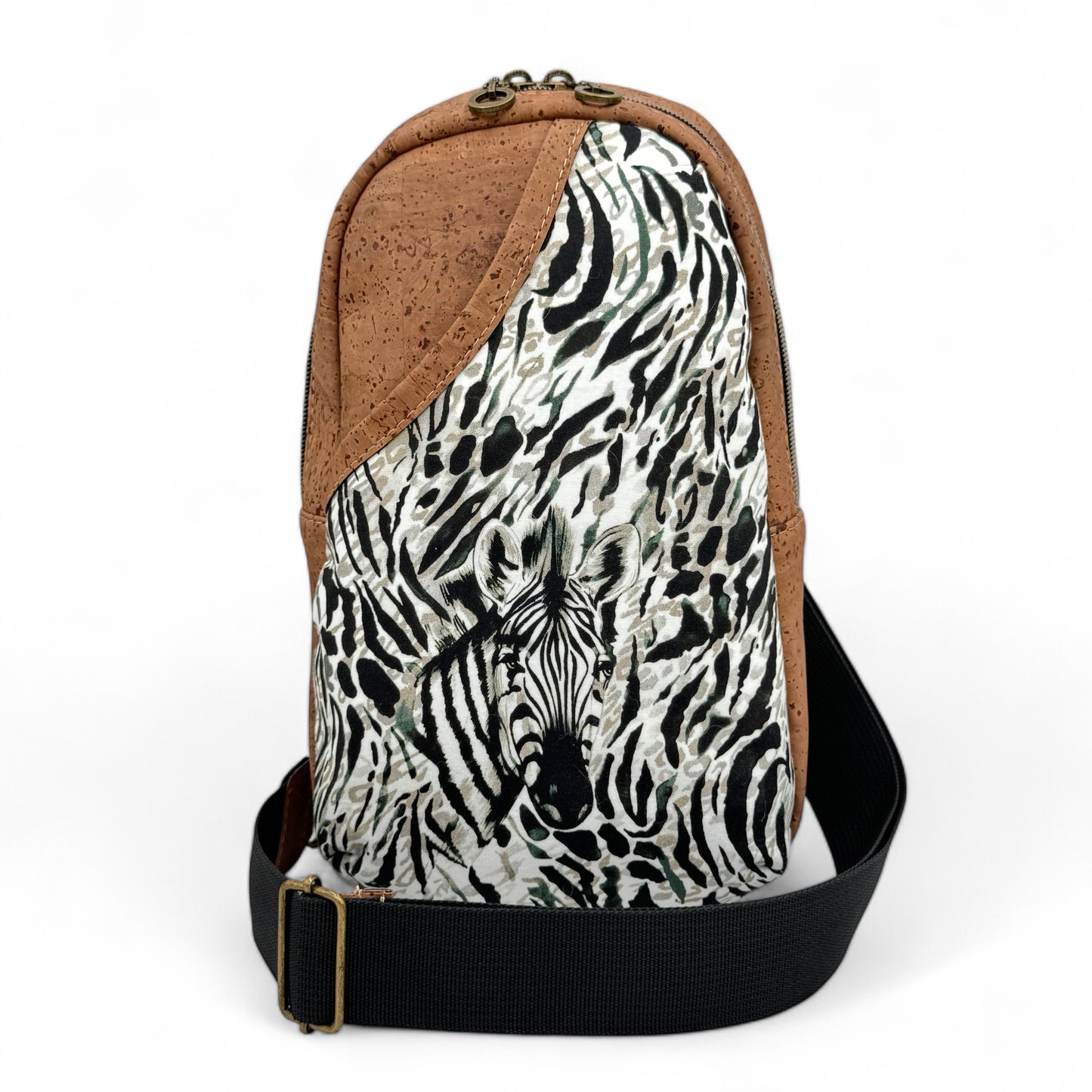 Rosie Sling - Tobacco Zebra