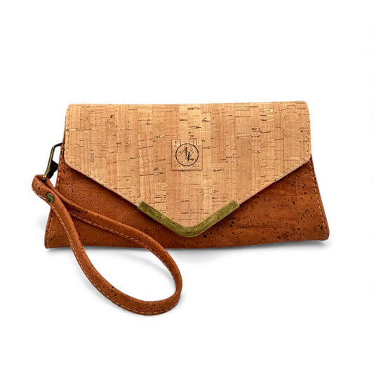 Nettie Clutch - Cinnamon