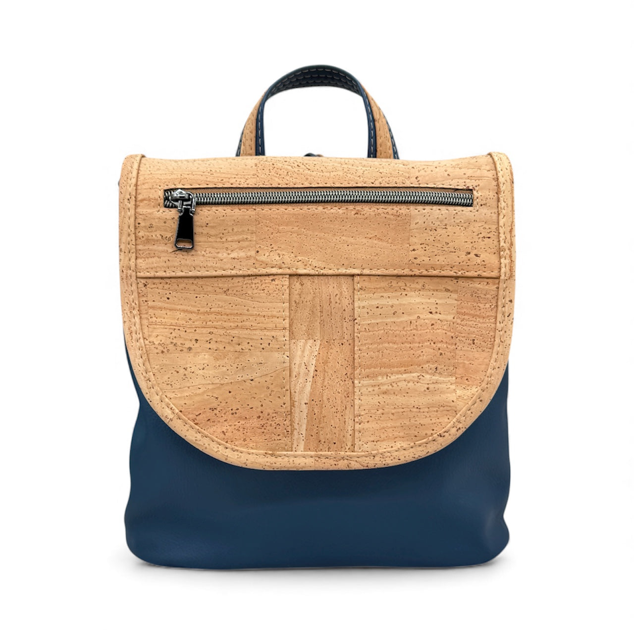 Jasmine Backpack - Blueberry & Natural