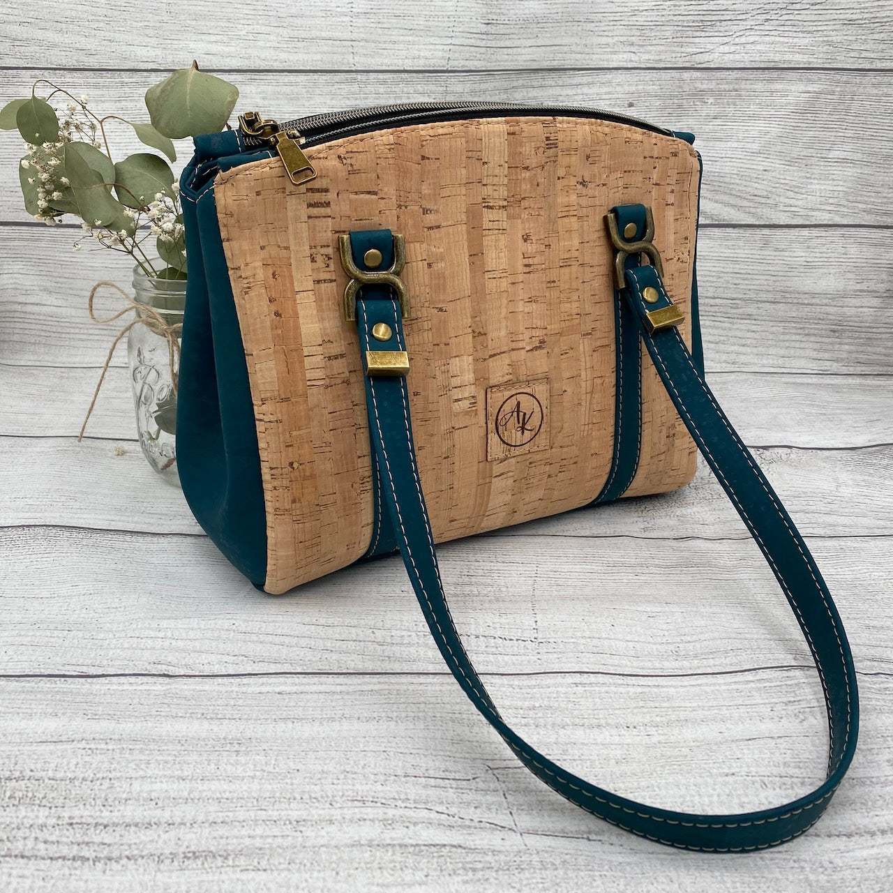 Rowena Handbag - Teal