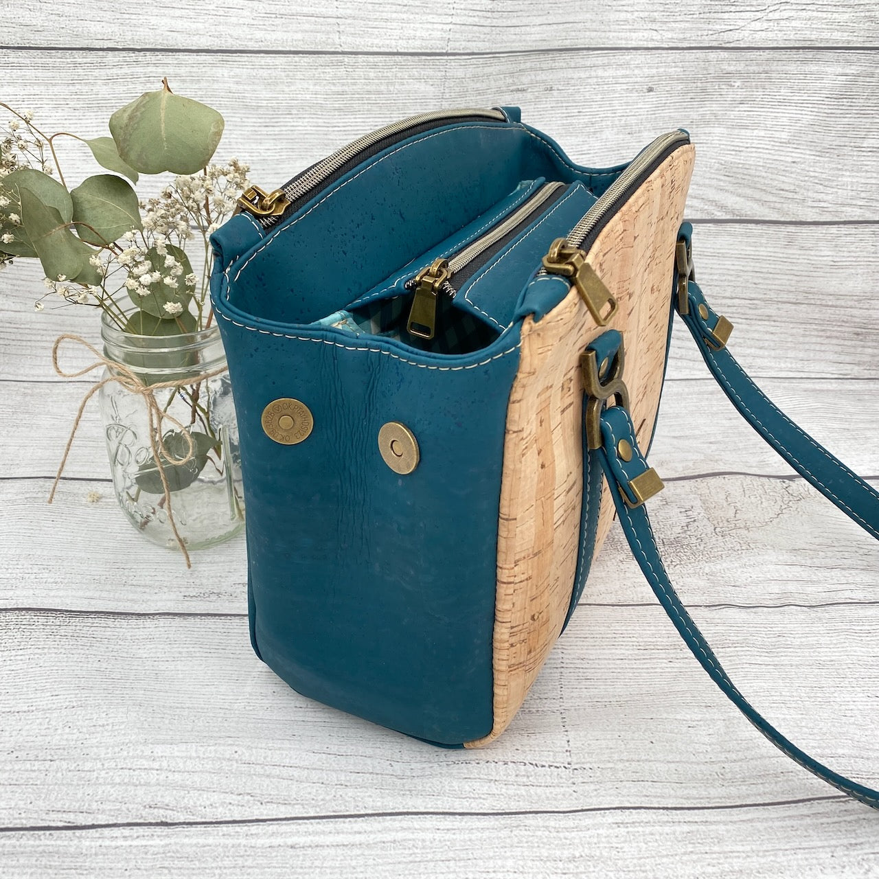 Rowena Handbag - Teal