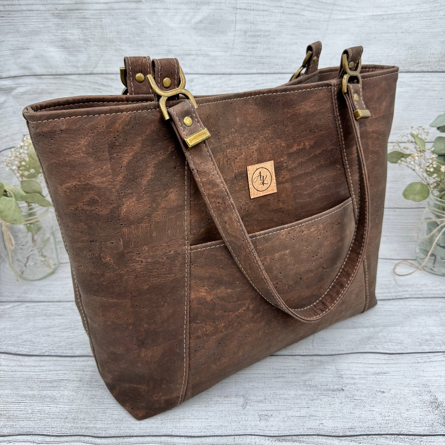 Uptown Tote - Brown