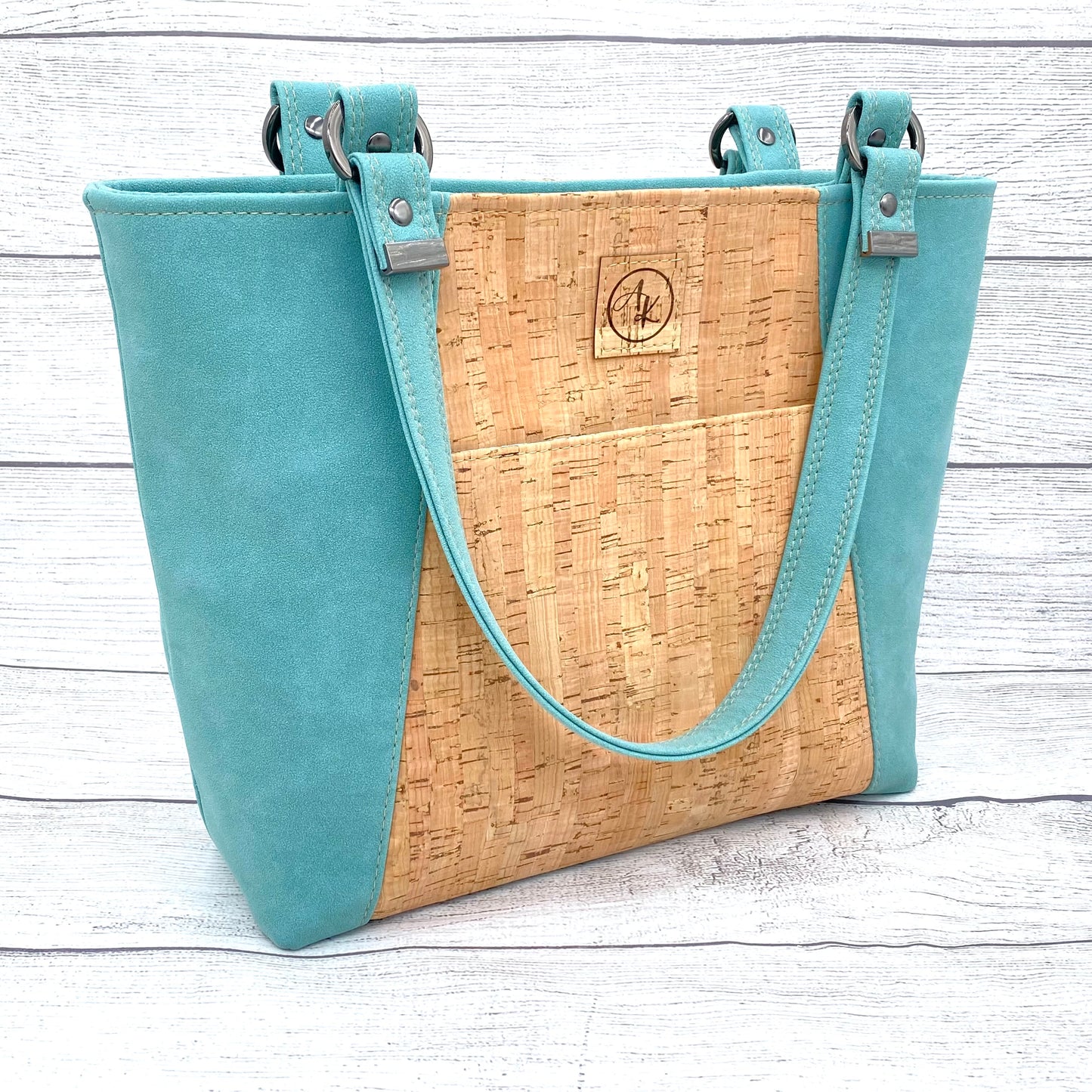 Uptown Handbag - Sea Foam