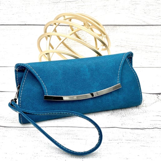 Deana Clutch - Moroccan Blue