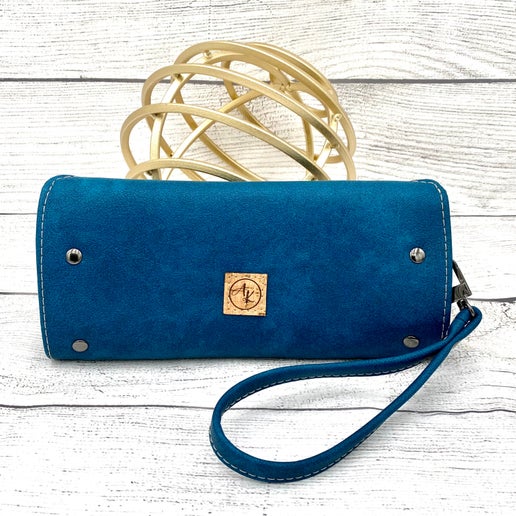 Deana Clutch - Moroccan Blue